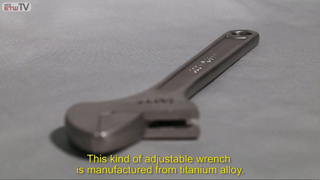 Llave inglesa ajustable de aleación de titanio